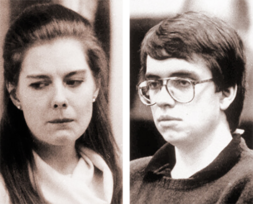 Elizabeth Haysom 1987 and Jens Soering 1990.